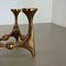 Mid-Century Brutalist Bronze Candleholder by Michael Harjes, Germany, 1960s 6