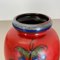 Multi-Color Pottery Fat Lava Vases from Scheurich, Germany, 1970s, Set of 2 6