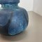 Multi-Color Pottery Fat Lava Vases from Scheurich, Germany, 1970s, Set of 2, Image 13