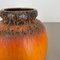 Multi-Color Pottery Fat Lava Vases from Scheurich, Germany, 1970s, Set of 2, Image 6