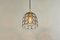 Small Iron & Clear Glass Pendant Lights from Limburg, Germany, 1960s 3