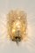 Large Amber Bubble Glass Sconce by Helena Tynell for Limburg, Germany 7