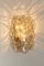 Applique grande a bolle in vetro ambrato di Helena Tynell per Limburg, Germania, Immagine 10