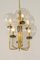 Small Sciolari Style Brass Pendant Light, Germany, 1970s 3