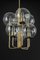 Small Sciolari Style Brass Pendant Light, Germany, 1970s, Image 6