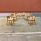 Chaises de Salle à Manger Mid-Century en Chêne Massif, Italie, 1960s, Set de 6 3