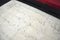 Verblasste Beige Überfärbter Handgefertigter Oushak Teppich 3