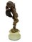 Estatuilla francesa pequeña de bronce, siglo XIX, Imagen 5