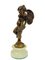 Estatuilla francesa pequeña de bronce, siglo XIX, Imagen 6