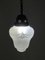 Dutch Satin Crystal Pendant Lamp, 1900s 2