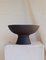 Large Vulcan Black Ceramic Suiban Bowl by Noe Kuremoto 2
