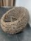 Bamboo Puff Chair and Wicker, 1970, Set of 2, Image 10