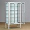 Vintage Glass & Iron Medical Cabinet, 1970s 4