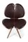 English Leather New Panse Chair with Oak Legs from VGnewtrend 1