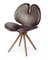 English Leather New Panse Chair with Oak Legs from VGnewtrend, Image 3