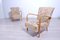 Vintage Beech Wood, 1950s, Set of 2, Image 1