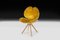 English Yellow/ Gray Fabric New Panse Chair with Oak Legs from VGnewtrend, Image 8