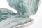 Sedia New Panse in tessuto grigio/acquamarina con gambe in quercia di VGnewtrend, Immagine 3