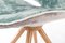 English Gray Fabric/Acquamarina New Panse Chair with Oak Legs from VGnewtrend, Image 4