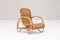 Vintage Rattan Easy Chair, 1960s, Image 1