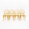 Chaises d'Appoint Vintage en Bois Courbé et Jonc, 1980s, Set de 4 2