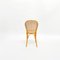Vintage Side Chairs in Bentwood and Cane Wood, 1980s, Set of 4, Image 11