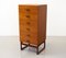 Small G-Plan Teak Chest of Drawers Quadrille Tallboy, 1960s 2
