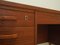 Teak Desk, Danish Design, 1970s, Made in Denmark 11