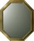 Vintage Mecca Silver Leaf Octagonal Wall Mirror, Italy, 2000s, Image 2