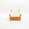 Mid-Century Swedish Brutalist Lounge Chair in Solid Pine, 1970s, Image 7