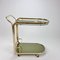 Hollywood Regency Bar Trolley with Brass and Smoked Glass, 1970s, Image 10