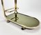 Hollywood Regency Bar Trolley with Brass and Smoked Glass, 1970s, Image 7