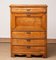 18th Century Swedish Biedermeier Narrow Pine Secretary, Image 1