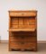 18th Century Swedish Biedermeier Narrow Pine Secretary 13