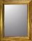 Vintage Gold Guantiera Frame Wall Mirror, Italy, 1980s, Image 1