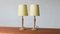 Teak and Brass Table Lamp, 1960s, Set of 2, Image 1
