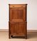 18th Century Narrow Oak Swedish Study Cabinet Secretaire in Empire Style, Image 1