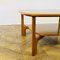 Vintage Two-Tier Coffee Table in Smoked Glass and Teak, 1960s, Image 7