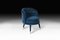 Fauteuil Capitonne Rond en Tissu de VGnewtrend, Italie 3