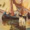 Seestück Gemälde, 1926, Öl auf Leinwand, gerahmt 5