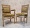 Antike Empire Salon Armlehnstühle aus geschnitztem Holz, 6er Set 13