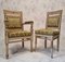 Antique Empire Salon Armchairs in Carved Wood, Set of 6, Image 13