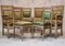 Antique Empire Salon Armchairs in Carved Wood, Set of 6, Image 1