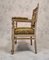 Antique Empire Salon Armchairs in Carved Wood, Set of 6, Image 16