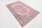 Vintage Pink Rug in Wool, Image 3