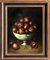 Salvatore Marinelli, Italian Still Life of Pomegranates, 2007, Oil on Canvas, Framed 1