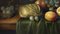 Salvatore Marinelli, Bodegón italiano, óleo sobre lienzo, enmarcado, Imagen 5