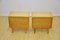 Yellow Bedside Tables in Veneer, 1950s, Set of 2 11