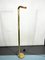 Lámpara de pie de tubo de latón, años 70, Imagen 9