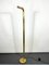 Brass Tube Floor Lamp, Italy, 1970s, Image 1